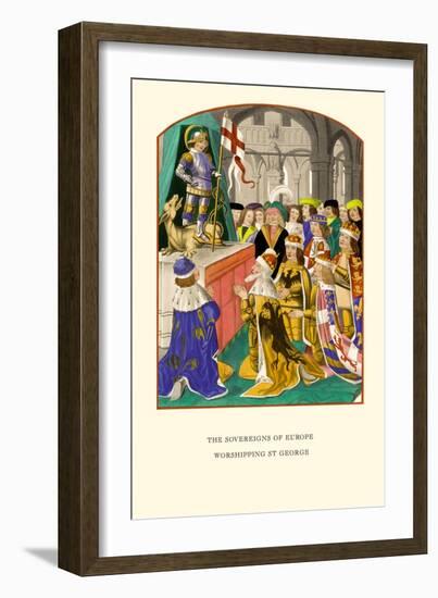 The Sovereigns of Europe-H. Shaw-Framed Art Print