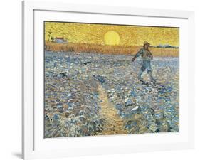 The Sower, 1888-Vincent van Gogh-Framed Giclee Print