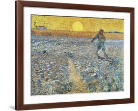 The Sower, 1888-Vincent van Gogh-Framed Giclee Print