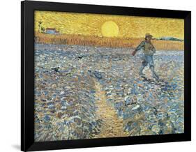 The Sower, 1888-Vincent van Gogh-Framed Giclee Print