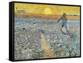 The Sower, 1888-Vincent van Gogh-Framed Stretched Canvas