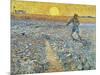 The Sower, 1888-Vincent van Gogh-Mounted Giclee Print