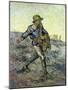 The Sower (After Millet) 1890-Vincent van Gogh-Mounted Giclee Print