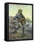 The Sower (After Millet) 1890-Vincent van Gogh-Framed Stretched Canvas