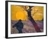 The Sower at Sunset, 1888-Vincent van Gogh-Framed Giclee Print