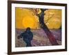 The Sower at Sunset, 1888-Vincent van Gogh-Framed Giclee Print