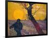 The Sower at Sunset, 1888-Vincent van Gogh-Framed Giclee Print