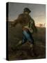The Sower by Jean-Fran§Ois Millet-Jean-François Millet-Stretched Canvas