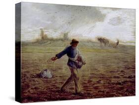The Sower, C.1865-Jean-François Millet-Stretched Canvas