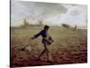 The Sower, C.1865-Jean-François Millet-Stretched Canvas