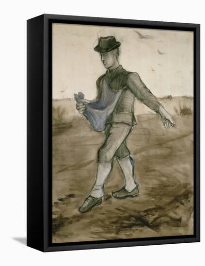 The Sower, c.1881-Vincent van Gogh-Framed Stretched Canvas