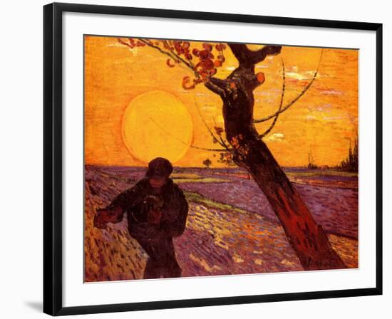 The Sower, c.1888-Vincent van Gogh-Framed Art Print