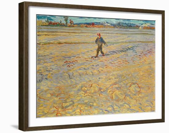 The Sower, c.1888-Vincent van Gogh-Framed Giclee Print