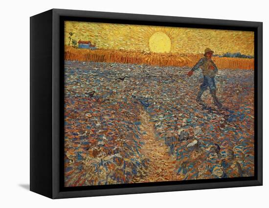 The Sower, c.1888-Vincent van Gogh-Framed Stretched Canvas