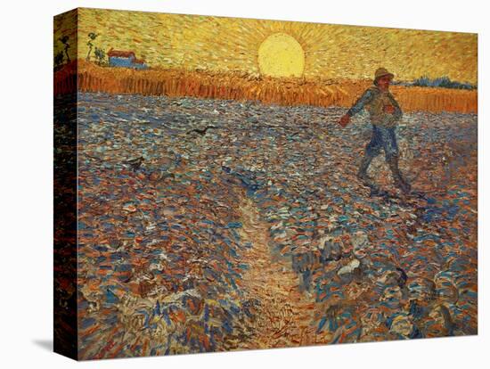 The Sower, c.1888-Vincent van Gogh-Stretched Canvas