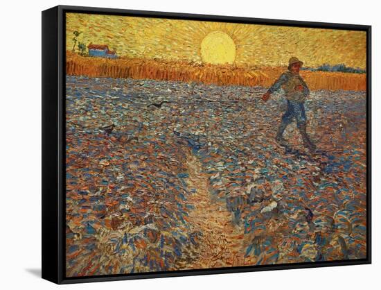 The Sower, c.1888-Vincent van Gogh-Framed Stretched Canvas