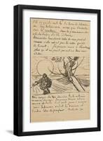 The Sower, Letter to Theo from Arles, C. 25 November 1888-Vincent van Gogh-Framed Giclee Print