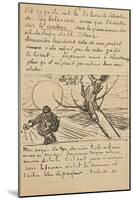 The Sower, Letter to Theo from Arles, C. 25 November 1888-Vincent van Gogh-Mounted Giclee Print