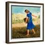 The Sower of the Seed-Clive Uptton-Framed Giclee Print