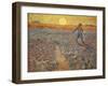 The sower. Oil on canvas.-Vincent van Gogh-Framed Giclee Print