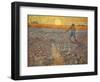 The sower. Oil on canvas.-Vincent van Gogh-Framed Giclee Print