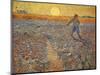 The sower. Oil on canvas.-Vincent van Gogh-Mounted Giclee Print