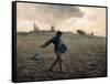 The Sower-Jean-François Millet-Framed Stretched Canvas