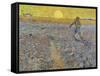 The Sower-Vincent van Gogh-Framed Stretched Canvas