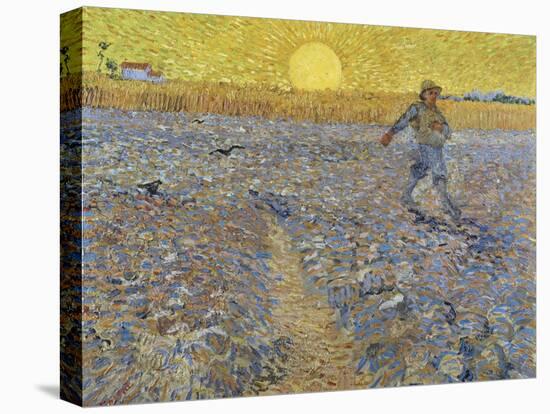 The Sower-Vincent van Gogh-Stretched Canvas