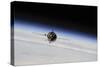 The Soyuz Tma-10M Spacecraft in Orbit Above Earth-null-Stretched Canvas