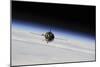 The Soyuz Tma-10M Spacecraft in Orbit Above Earth-null-Mounted Photographic Print