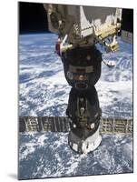 The Soyuz TMA-19 Spacecraft Docked to the Rassvet Mini-Research Module 1-Stocktrek Images-Mounted Photographic Print