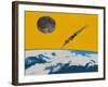 The space dive-Anne Storno-Framed Giclee Print