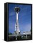 The Space Needle, Seattle, Washington State, USA-Geoff Renner-Framed Stretched Canvas