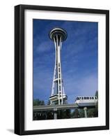 The Space Needle, Seattle, Washington State, USA-Geoff Renner-Framed Photographic Print