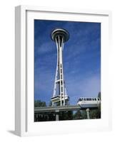 The Space Needle, Seattle, Washington State, USA-Geoff Renner-Framed Photographic Print