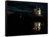 The Space Shuttle Atlantis is Reflected in a Pond on Pad 39B-null-Framed Stretched Canvas