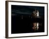 The Space Shuttle Atlantis is Reflected in a Pond on Pad 39B-null-Framed Photographic Print