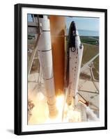 The Space Shuttle Columbia-null-Framed Premium Photographic Print