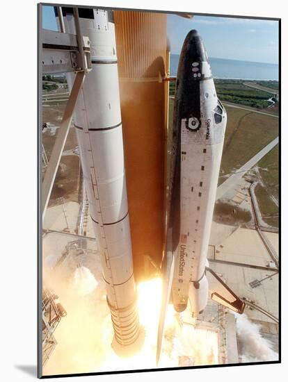 The Space Shuttle Columbia-null-Mounted Photographic Print