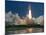 The Space Shuttle Discovery Rises from the Swamps Surrounding its Pad at Kennedy Space Center-null-Mounted Photographic Print