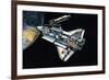 The Space Shuttle-Wilf Hardy-Framed Giclee Print