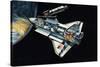 The Space Shuttle-Wilf Hardy-Stretched Canvas