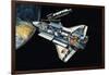 The Space Shuttle-Wilf Hardy-Framed Giclee Print