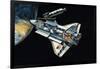 The Space Shuttle-Wilf Hardy-Framed Giclee Print