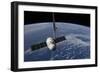 The Spacex Dragon Cargo Craft Prior to Being Released by the Canadarm2 Robotic Arm-null-Framed Photographic Print