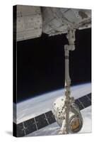 The Spacex Dragon Commercial Cargo Craft Is Grappled by the Canadarm2-null-Stretched Canvas