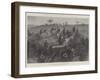 The Spanish-American War, before the Battle of San Juan, Artillery Getting into Position-Paul Frenzeny-Framed Giclee Print