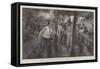 The Spanish-American War, Fighting a Warship-null-Framed Stretched Canvas