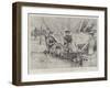 The Spanish-American War, in Camp at Tampa, American Officers Discussing the Cuban Question-Henry Charles Seppings Wright-Framed Giclee Print